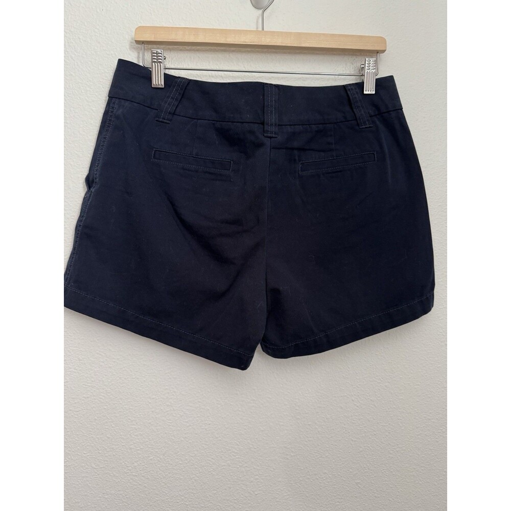 J. CREW Women’s Cotton Classic Twill Chino SHORTS Blue  4.5” Inseam Size 10 New
